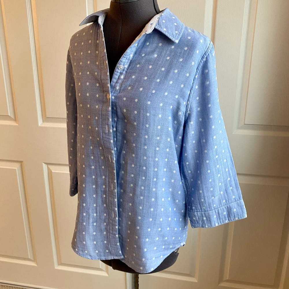 Chico’s reversible shirt.